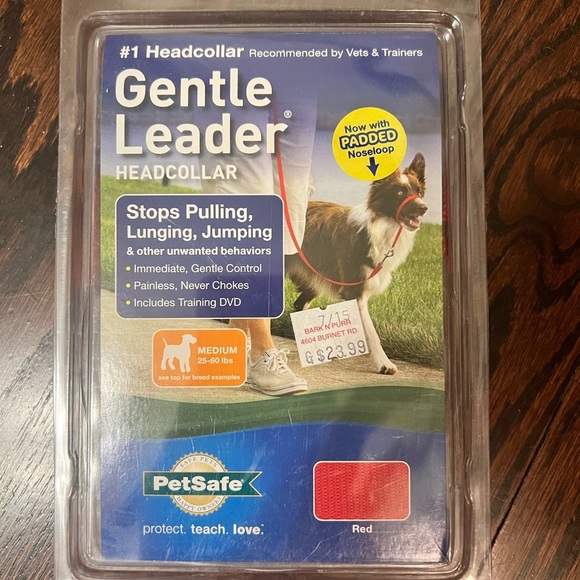 Gentle Leader Other - Gentle Leader Headcollar - Red